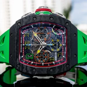 Richard Mille Replica RM 65-01 Split-Seconds Chronograph Black NTPT